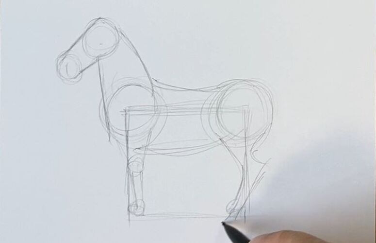comment dessiner un cheval comment dessiner un cheval