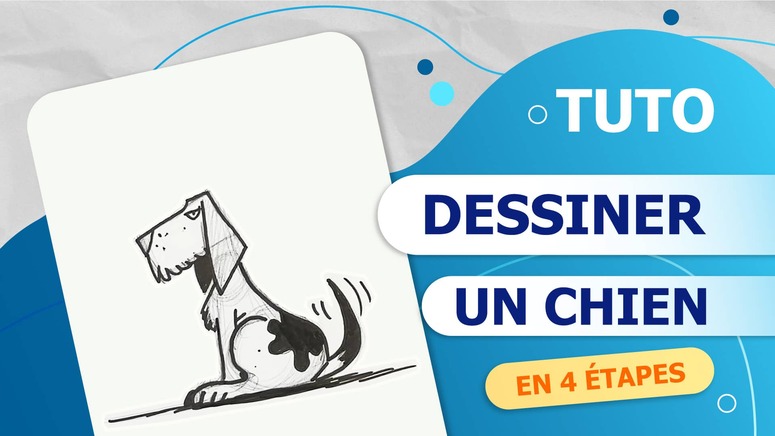 comment dessiner un chien cta