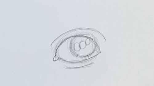 dessiner les asprits de l'oeil