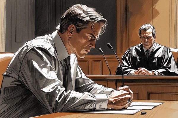 Dessin d'un dessinateur judiciaire