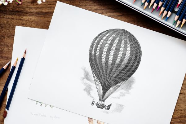dessin noir et blanc