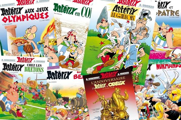 couverture de bd asterix et obelix