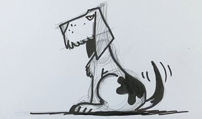 comment dessiner un chien