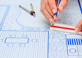 Croquis de paysagisme