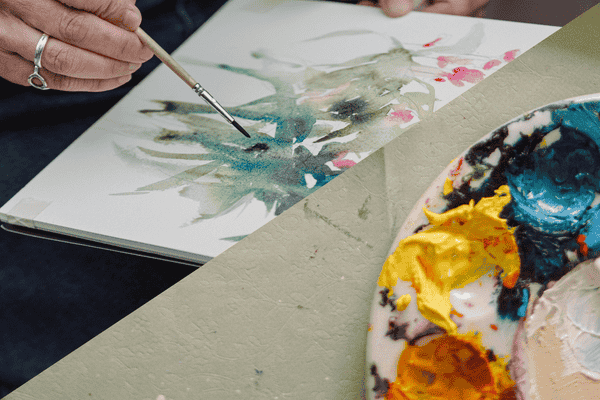 comparaison aquarelle ou gouache