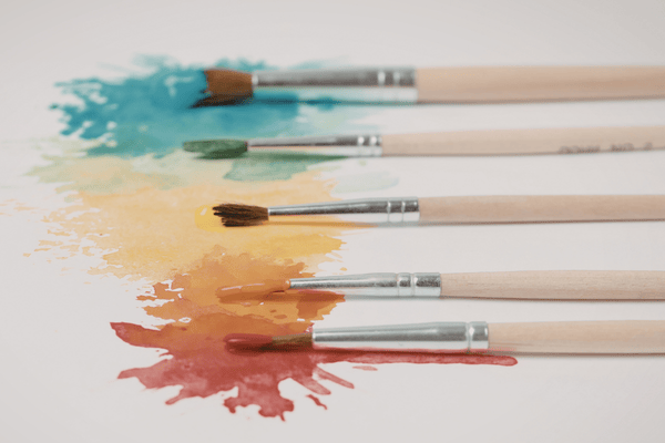 pinceaux aquarelle