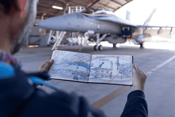 Illustration de Lapin urban sketcher fran�ais