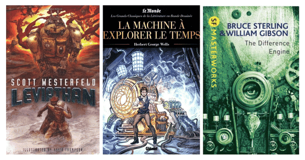 Oeuvres de litt�rature d'inspiration steampunk