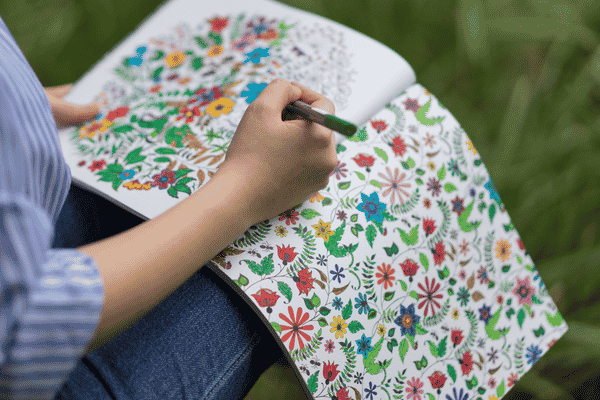 coloriage art therapie