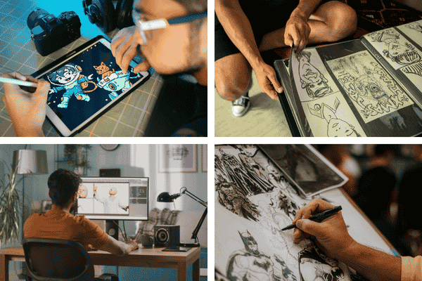 Les spécialisations du métier de l'illustration