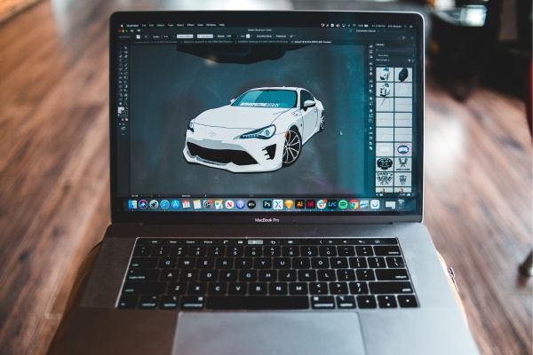 Dessiner une voiture sur Illustrator