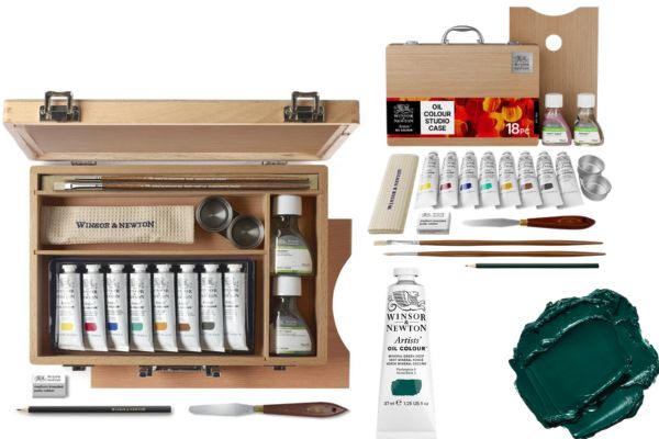 peinture a l huile winsor et newton