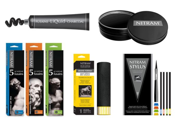fusain naturel nitram