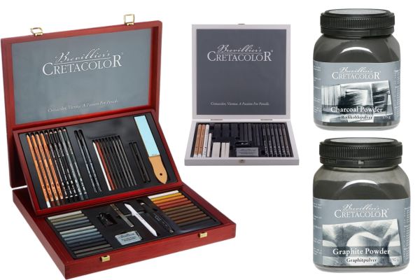 boite de fusain atelier cretacolor