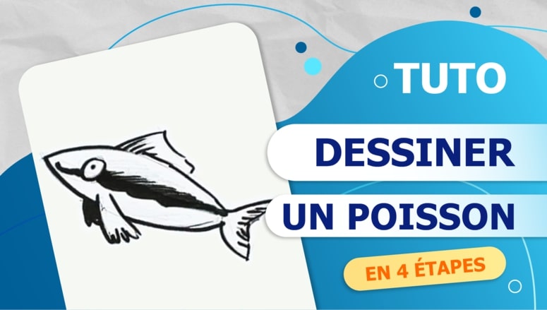 comment dessiner un poisson